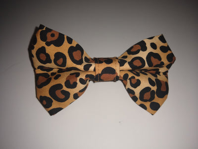 Leopardprint Bow Tie